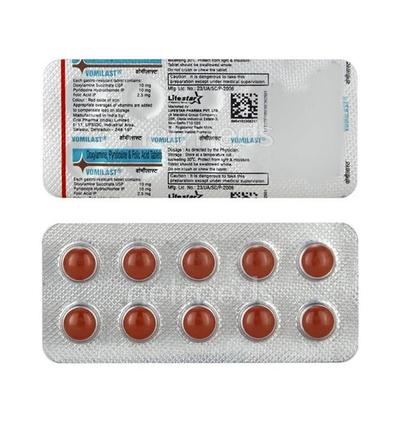 Vomilast Tablet 10'S - Vomitting/Emesis-Ant