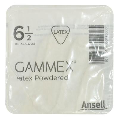 Ansell Gammex Latex Powder Free Surgical Gloves Pair (6.5) 2's - Gloves - S
