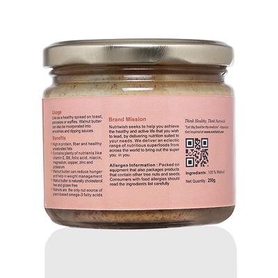 Nutriwish Walnut Butter 250 gm - Nutritional Bars