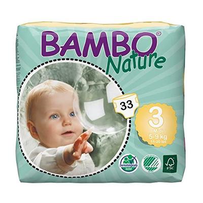 Bambo Nature Baby Diapers - Midi 33's - Diapers & Wipes