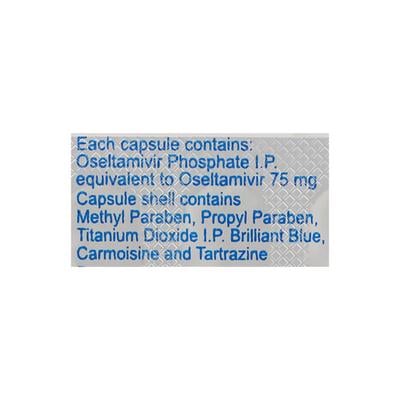 Natflu 75mg Capsule 10'S - Viral infections-Ant
