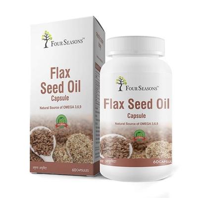 Four Seasons Flax Seed Oil Capsule 60's - Speciality Medicines