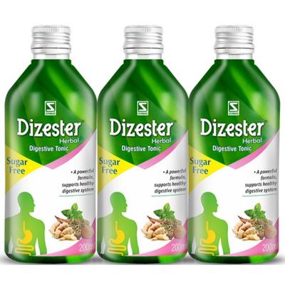 Dr. Willmar Schwabe Dizester Herbal Digestive Sugar Free Tonic (Pack of 3 x 200 ml) 1's - Speciality Medicine