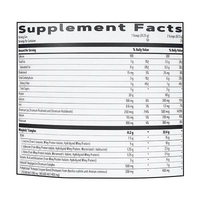 GNC Pro Performance Amp Amplified Wheybolic Extreme 60 Original Powder - Chocolate 3 lb - Whey Proteins