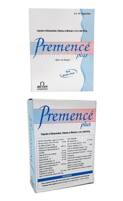Premence Plus Capsule 30'S - Supplements-Vam