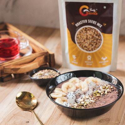 Tasty Giants Roasted Seeds Mix 250 gm - Nutritional Bars
