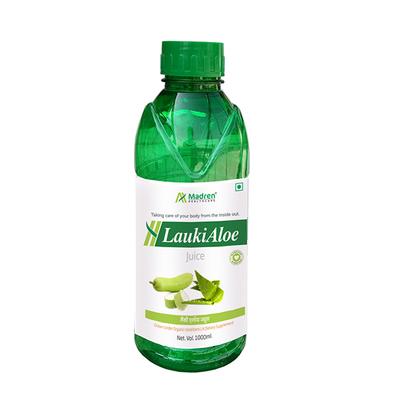 Madren Healthcare Lauki Aloe Vera Juice 1000 ml - Ayurvedic Juices
