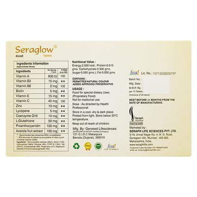 SERAGLOW Tablet 10's - Supplements-Sup