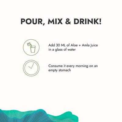 Kapiva Aloe + Amla Juice 1 ltr - Ayurvedic Juices