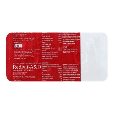 REDIVIT A&D Softgel Capsule 10's - Supplements-Vam