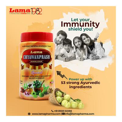Lama Chyawanprash Awaleha Special Paste 500 gm - Chyawanprash
