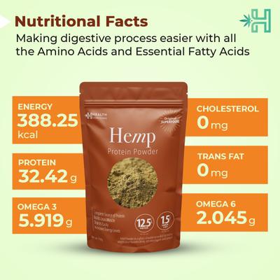 Health Horizons Hemp Protein Powder 150 gm - Workout Essentials