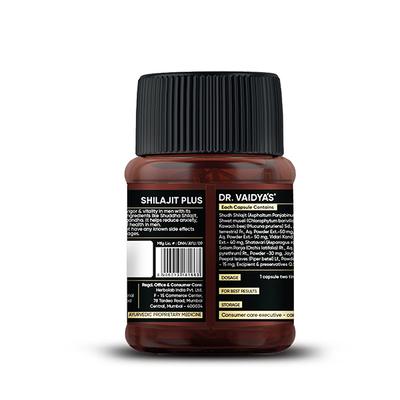 Dr. Vaidya's Shilajit Plus Capsule (Pack of 2 x 30's) - Sexual Healthcare