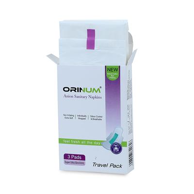 Orinum Sanitary Napkin Travel Pack (XXXL) 3's - Sanitary Napkins