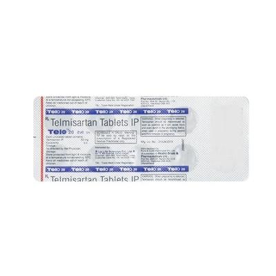 Telo 20mg Tablet 10'S - Hypertension-Ang