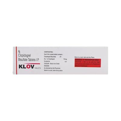 KLOV Tablet 10's - Blood Clot-Ant