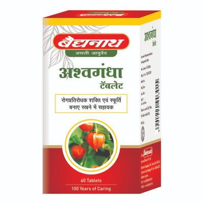 Baidyanath Ashwagandha Tablet 60's - Ashwagandha