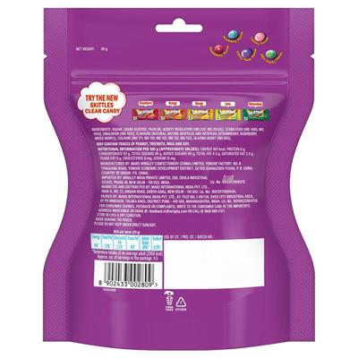Skittles Candies Pouch - Wild Berry 90 gm - Nutritional Bars
