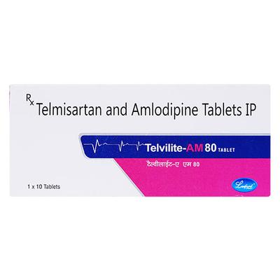 Telvilite AM 5/80mg Tablet 10'S - Hypertension-Ana