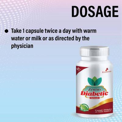 Zenius Diabetic Capsule 60's - Diabetes (Fitness)