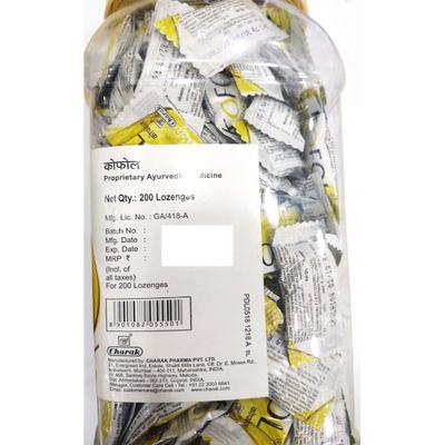 Kofol Lozenges - Honey Lemon Flavour 200's - Sore Throat Lozenges