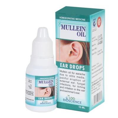 LDD Bioscience Mullein Ear Drops Oil 15 ml - Homeopathic Drops