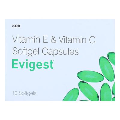 EVIGEST Softgel 10's - Supplements-Vit