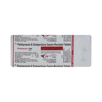 POLESTAR DP Tablet 10's - Ulcer/Reflux/Flatulence-Aaa