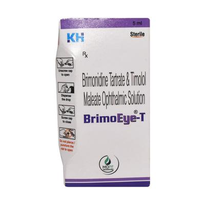 BRIMOEYE T Ophthalmic Solution 5ml - Glaucoma-Ant