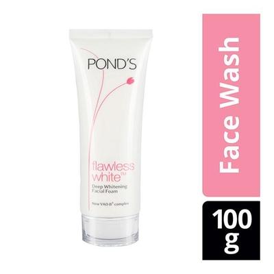 POND'S Flawless White Deep Whitening Facial Foam 100 gm - Face Wash & Cleansers