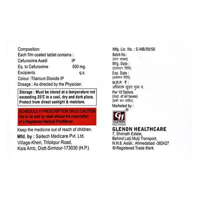 IMACTUM 500mg Tablet 10's - Bacterial Infections-Cep