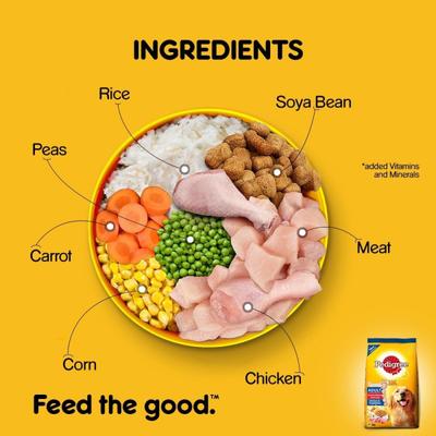Pedigree Adult Chicken & Vegetables 3000 gm - Petfood