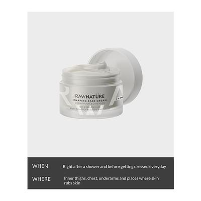 Raw Nature Chafing Ease Skin Cream - Cedarwood & Lavender 45 gm - Lotions & Creams