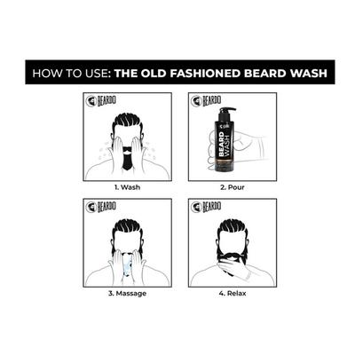 Beardo Beard Wash Gel - The Old Fashioned 100 ml - Beard Wash