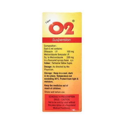 O2 NEW MANGO FLAVOUR Oral Suspension 60ml - Bacterial Infections-Qui