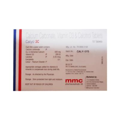 CALYS 3C Tablet 10's - Supplements-Cal