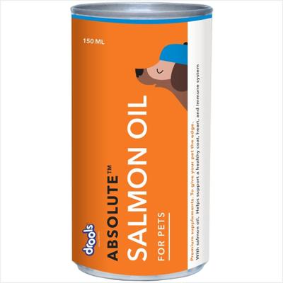 Drools Absolute Salmon Oil Syrup - Dog Supplement 150 ml - Petfood