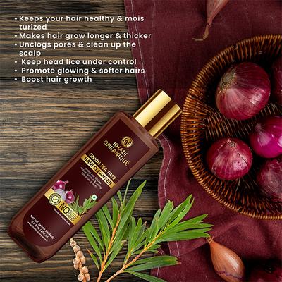 Khadi Organique Hair Cleanser - Onion Tea Tree 200 ml - Personal Care (Ayush)