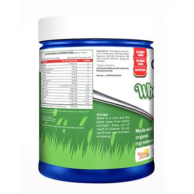 Onelife Organic Wheat Grass Instant Powder - Orange Flavour 200 gm - General Health