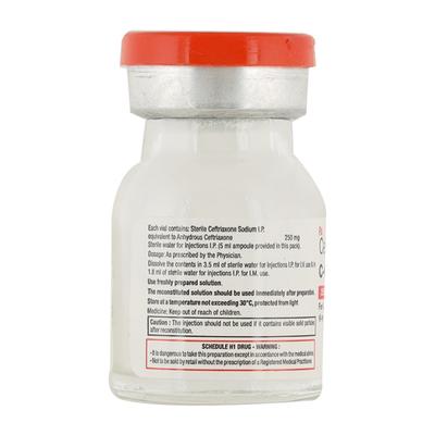 C One 250mg Injection 1'S - Bacterial Infections-Cep