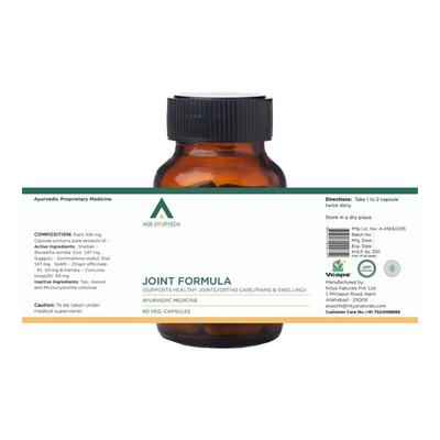 Age Ayurveda Joint Formula Veg. Capsule (Pack of 4 x 60's) - Speciality Medicines