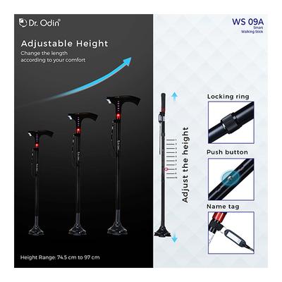 Dr. Odin Smart Walking Stick (09-A) - Walker & Walking Stick