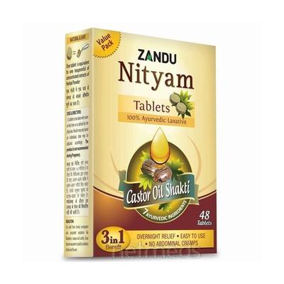 Zandu Nityam Tablet 48's - Digestive Care