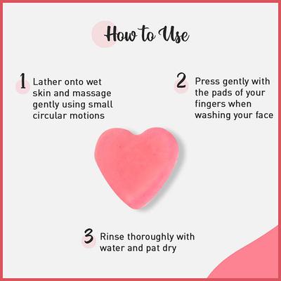 Body Cafe Bathing Bar - Valentine 100 gm - Shower Gels & Body Wash
