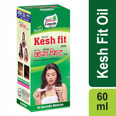 Herbal Canada Kesh Fit Oil 60 ml - Pain Relief (Ayush)