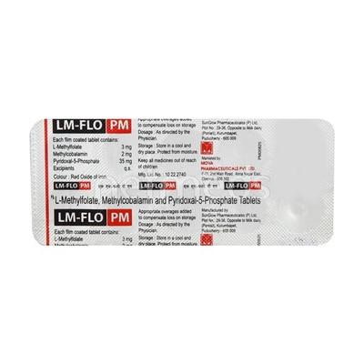 LM Flo PM Tablet 10'S - Supplements-Vam