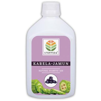 Stemveda Karela Jamun Juice 1000 ml - Ayurvedic Juices