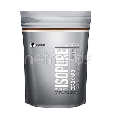 Isopure Zero Carb Powder - Cookies & Cream 1 lb (N) - Workout Essentials