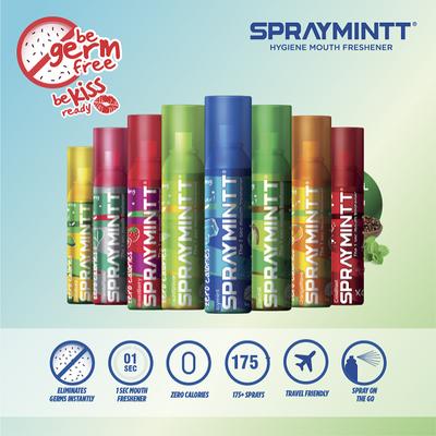 Spraymintt Mouth Freshener - Orange Wave 15 g - Mouthwash