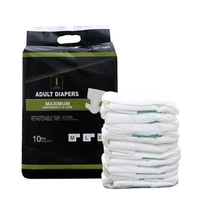 1Mile Adult Diaper (M) 10's - Adult Diapers & Pads